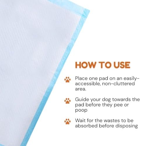 Disposable Puppy Pads XXL 30×36 100 Count Leak Proof Odor Control Super