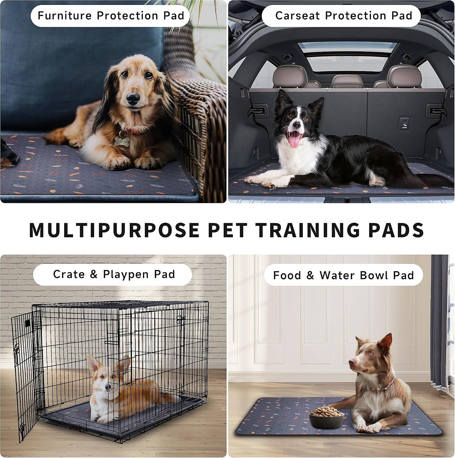 Pet Whelping Mat – Extra Large Reusable Dog Pads – 36″x72″
