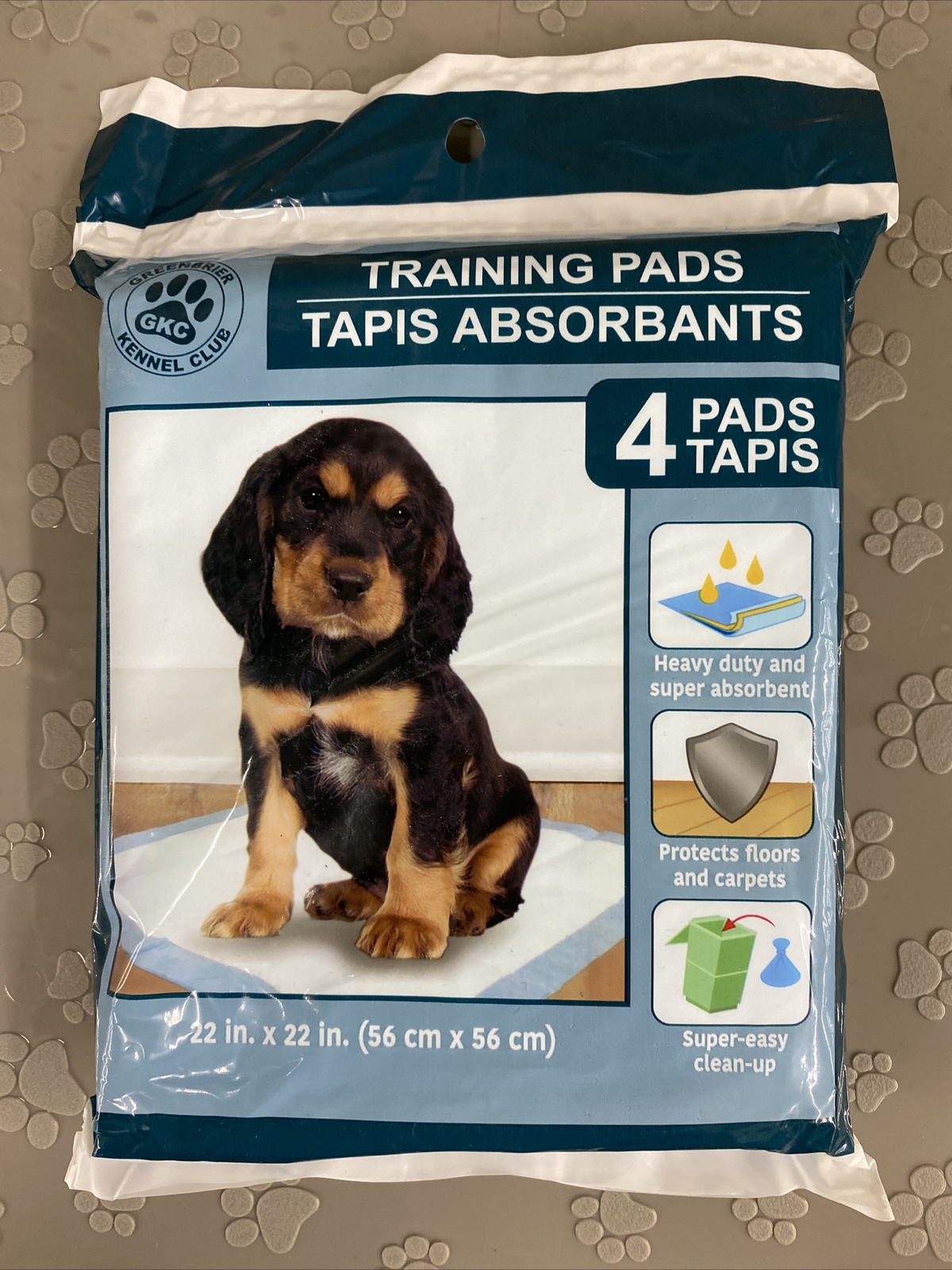 New Puppy Potty Training Pads Heavy Duty 4 Pack 22”x22” Pee Pads HH104