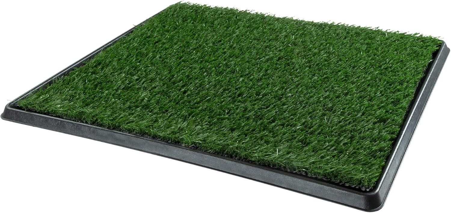 Artificial Grass Puppy Pee Pad for Dogs and Small Pets – 20×25 Reusable 3-Lay…