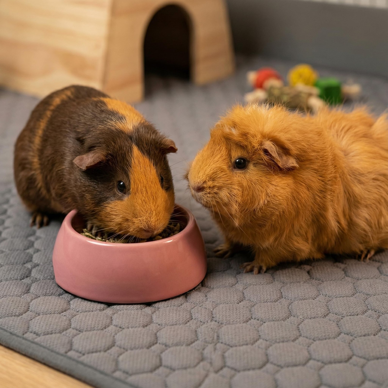 Guinea Pig Bedding, 49x24in 2 Pack Washable Guinea Pig Cage Liners, Waterproo…