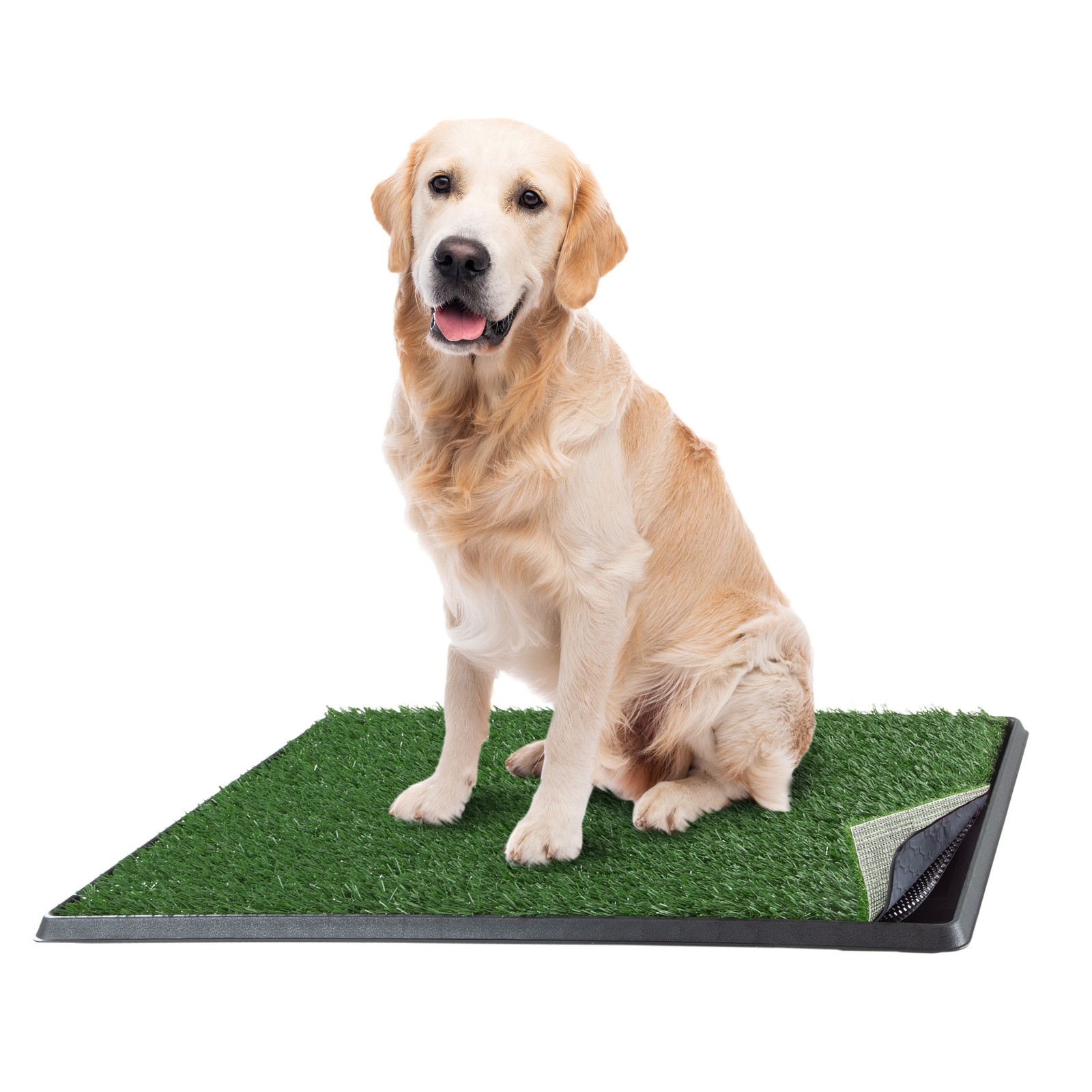 Artificial Grass Puppy Pee Pad Dogs 20×30 4-Layer Training Potty Pad with Tray