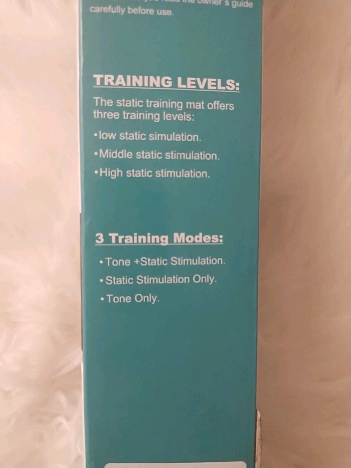 Pet Training Mat ~ Indoor For Off-Limit Areas ~ Dog & Cat ~ Model 1260 ~ New