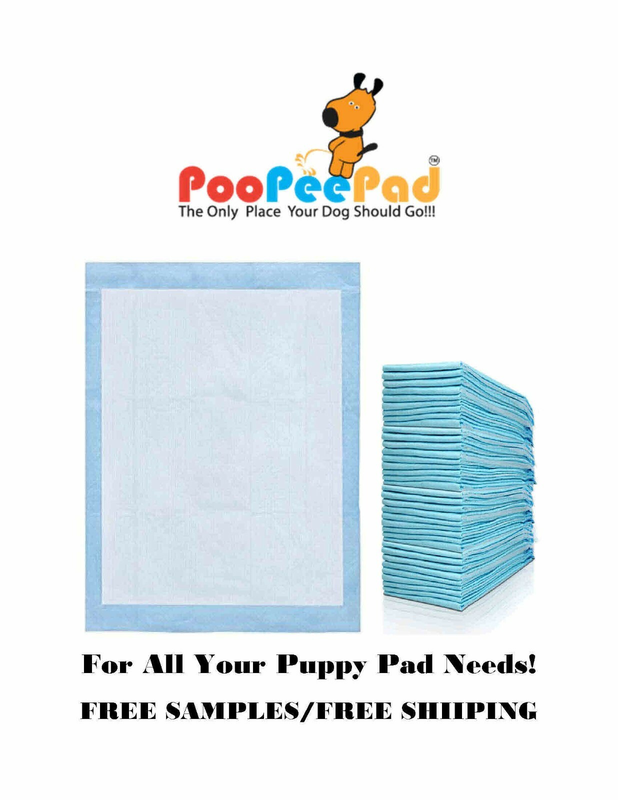 17×24″ 600ct DELUXE EXTRA ABSORBENT PIDDLE PEE PADS INCONTINENCE PADS