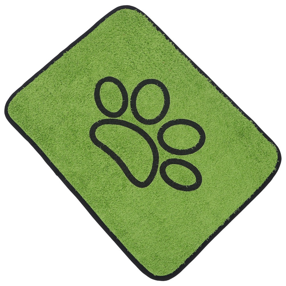 Green Washable Dog Toilet Grass Pad Indoor Pet Potty Mat Durable and Leakproof
