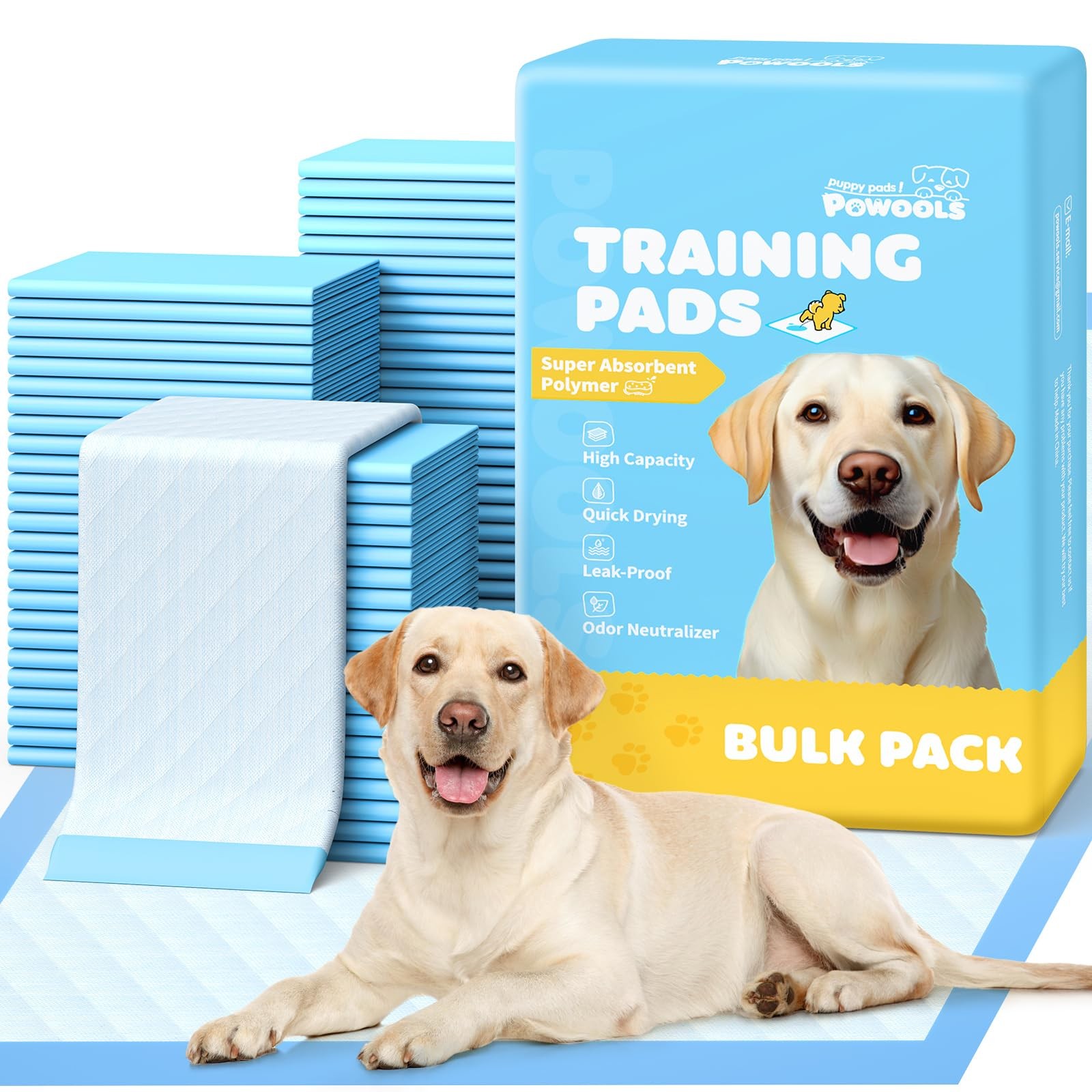 100-Pack X-Large Puppy Pads – 34” x 28” Pee Pads for Dogs Potty Training wi…