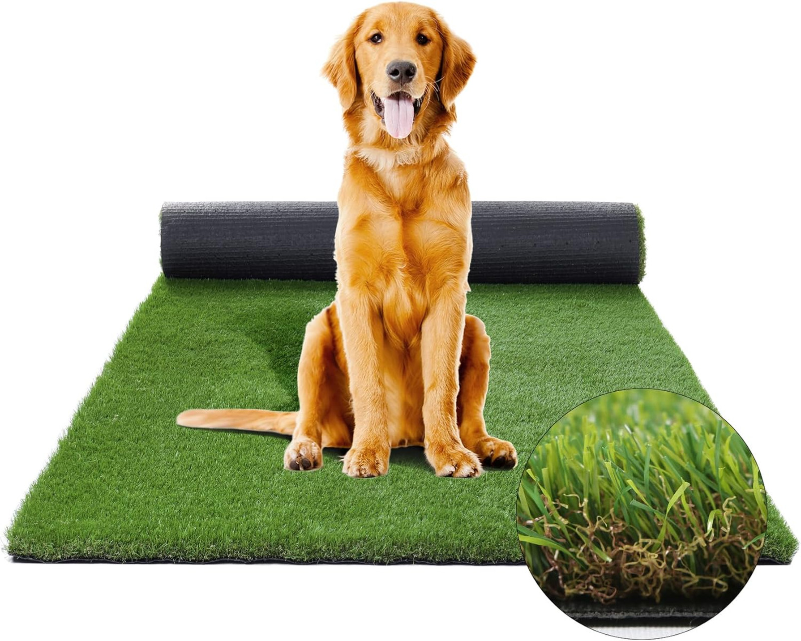 Artificial Dog Grass Mat Extra Soft Thick Turf for Indoor Outdoor Patio Balcony