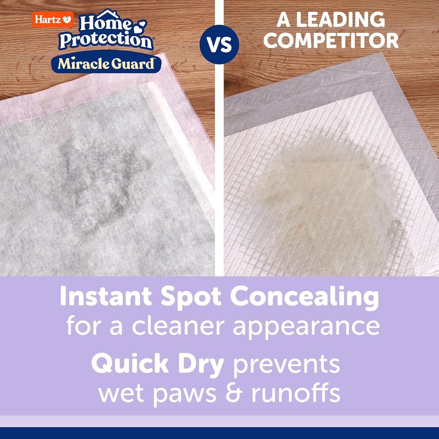 Miracle Guard Dog and Puppy Dog Pads Max Absorbency 24 Hour Use Odor Eliminat…