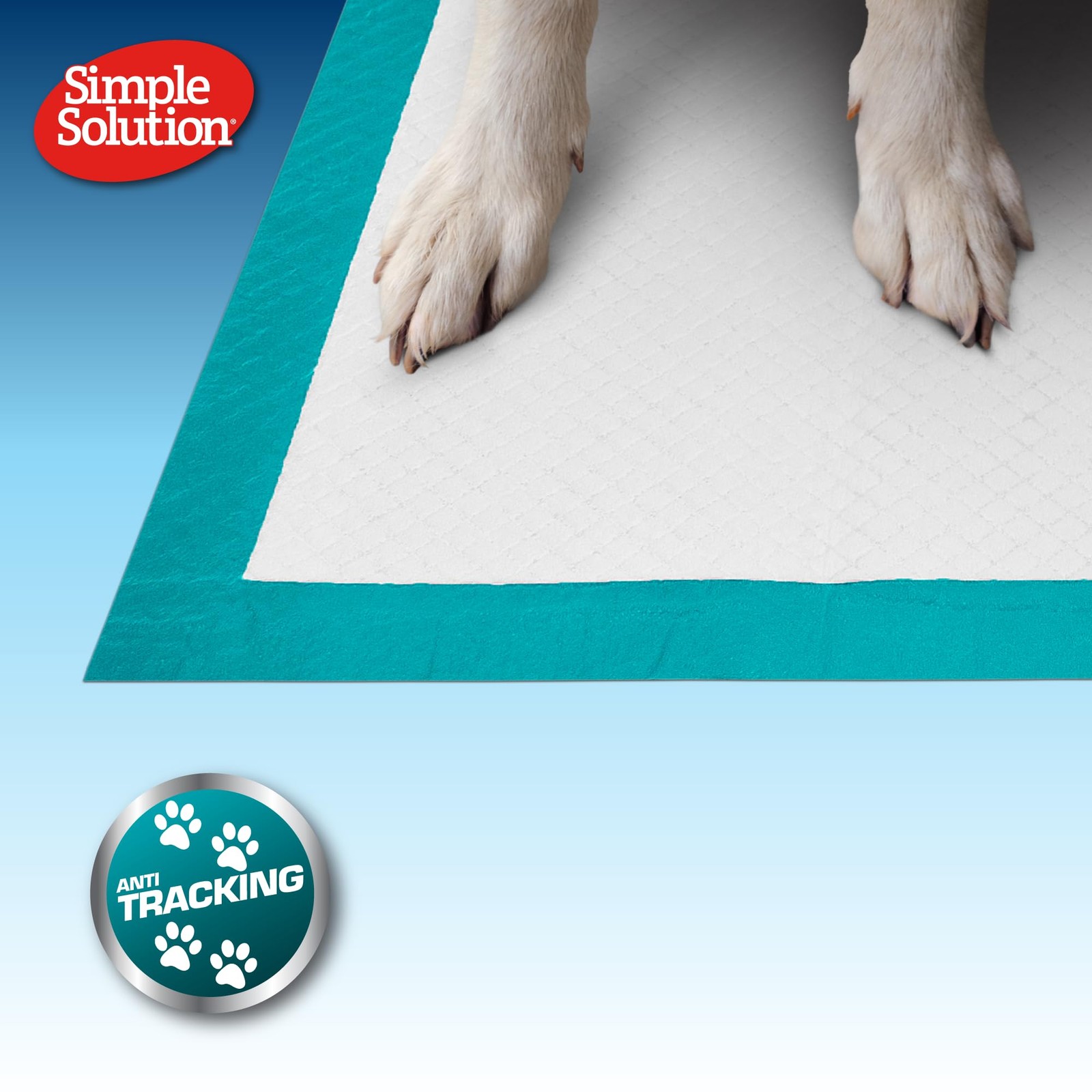 Simple Solution All Day Dog Pads, Disposable Puppy 50 ct, Lavender Scent