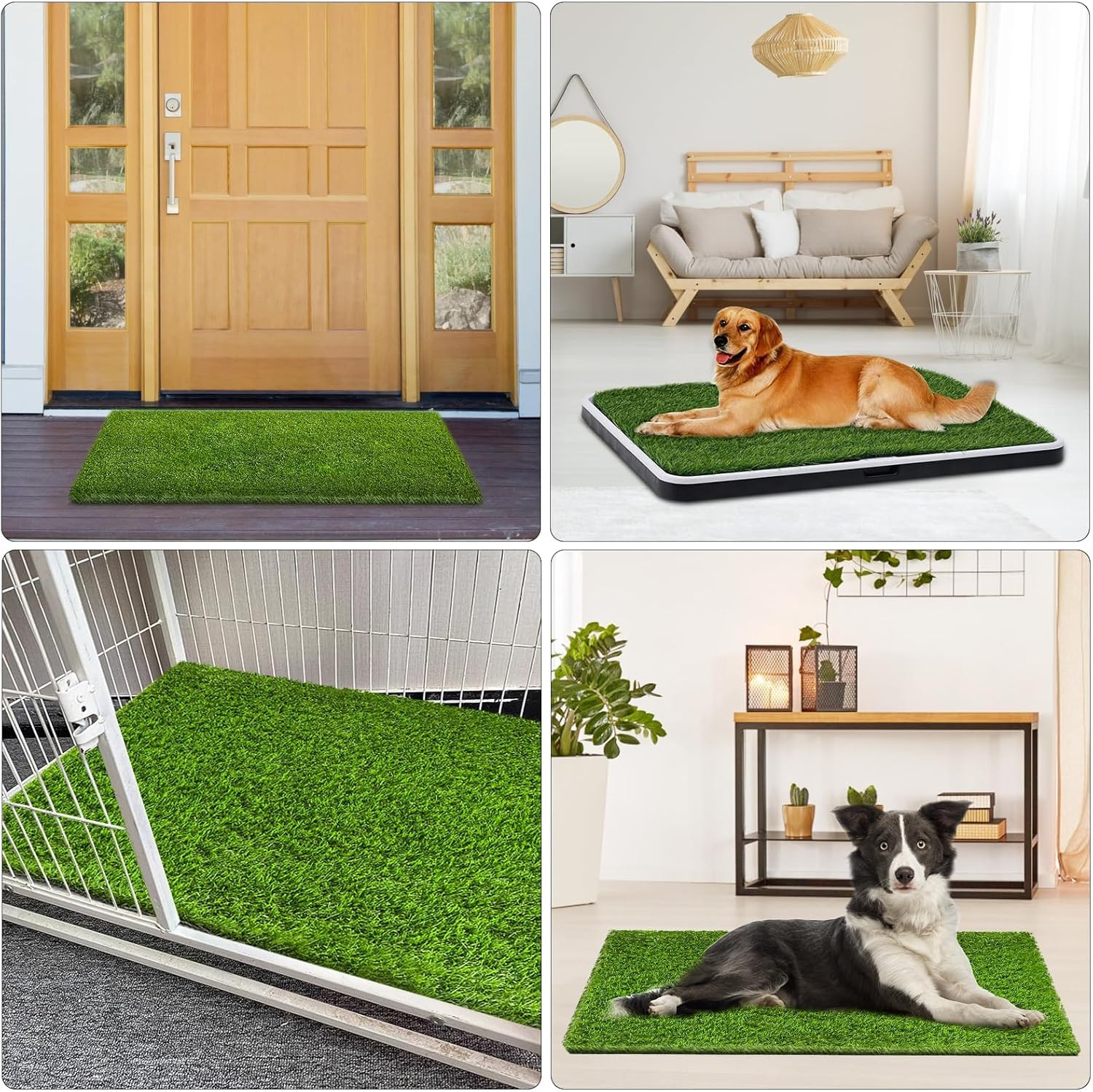 Artificial Grass, Professional Dog Grass Mat, Potty Training Rug and Replacement