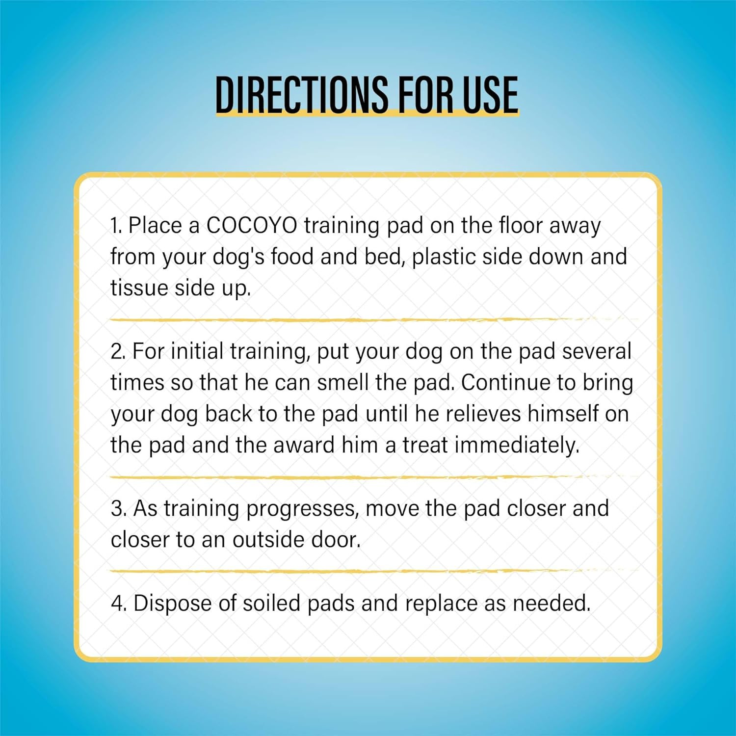Best Value 22″X22″ Dog Training Pads 50 Count | Dog Pee Pads | Super Absorbent P