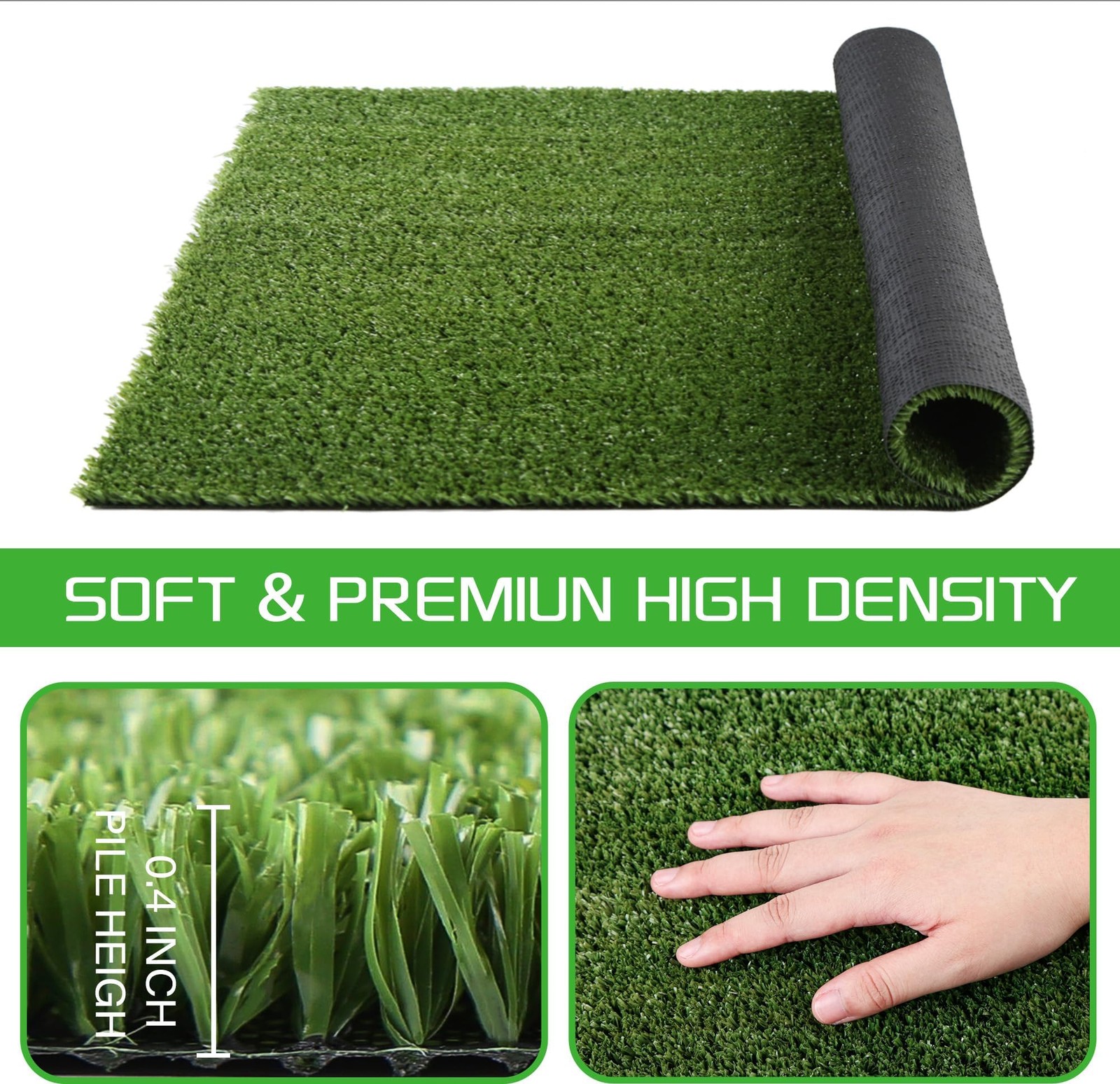 LGR SHINE Dog Grass Pee Pad Large 4x6ft