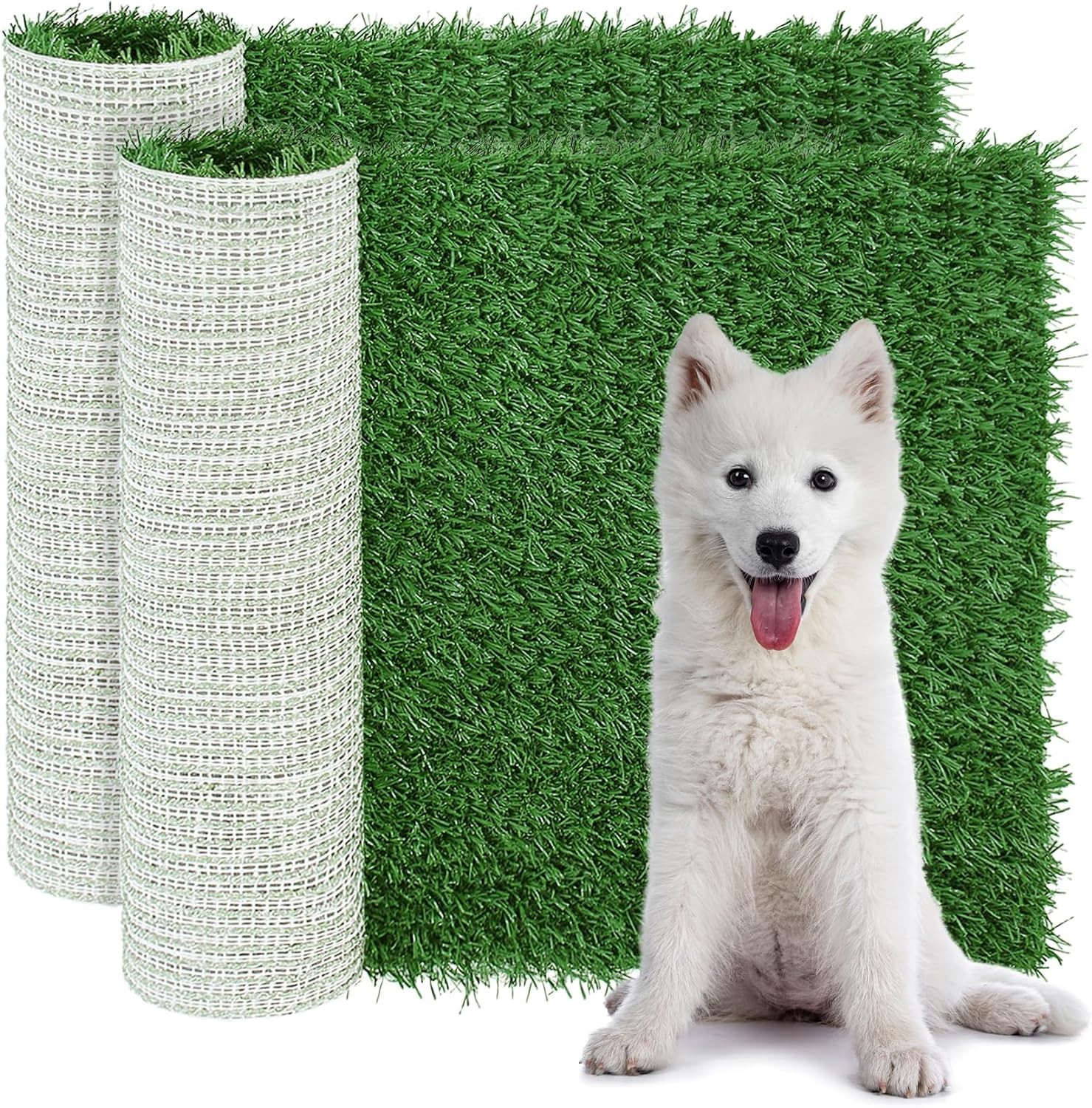 Artificial Dog Grass Pee Pads 28″ X 18″ – Large Puppy Training Turf for Potty…