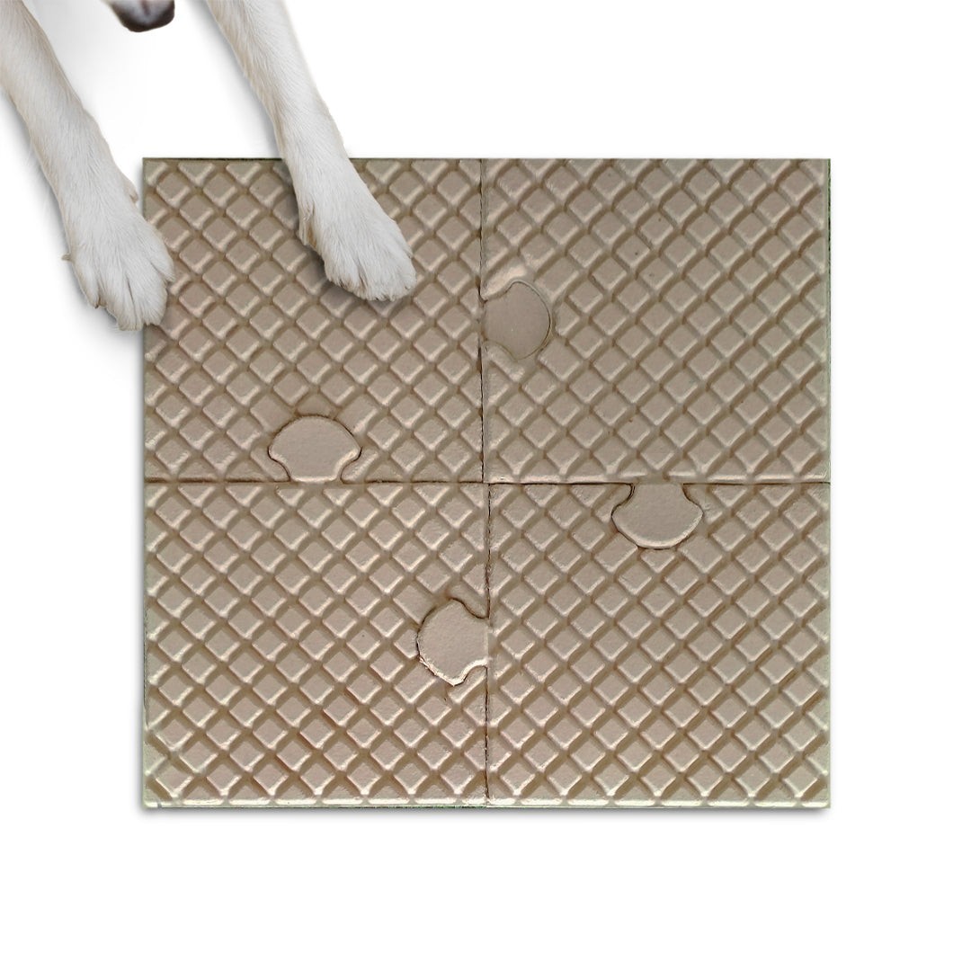 Play Mat Set for Dogs- Puppies 4 Interlocking Floor Mats