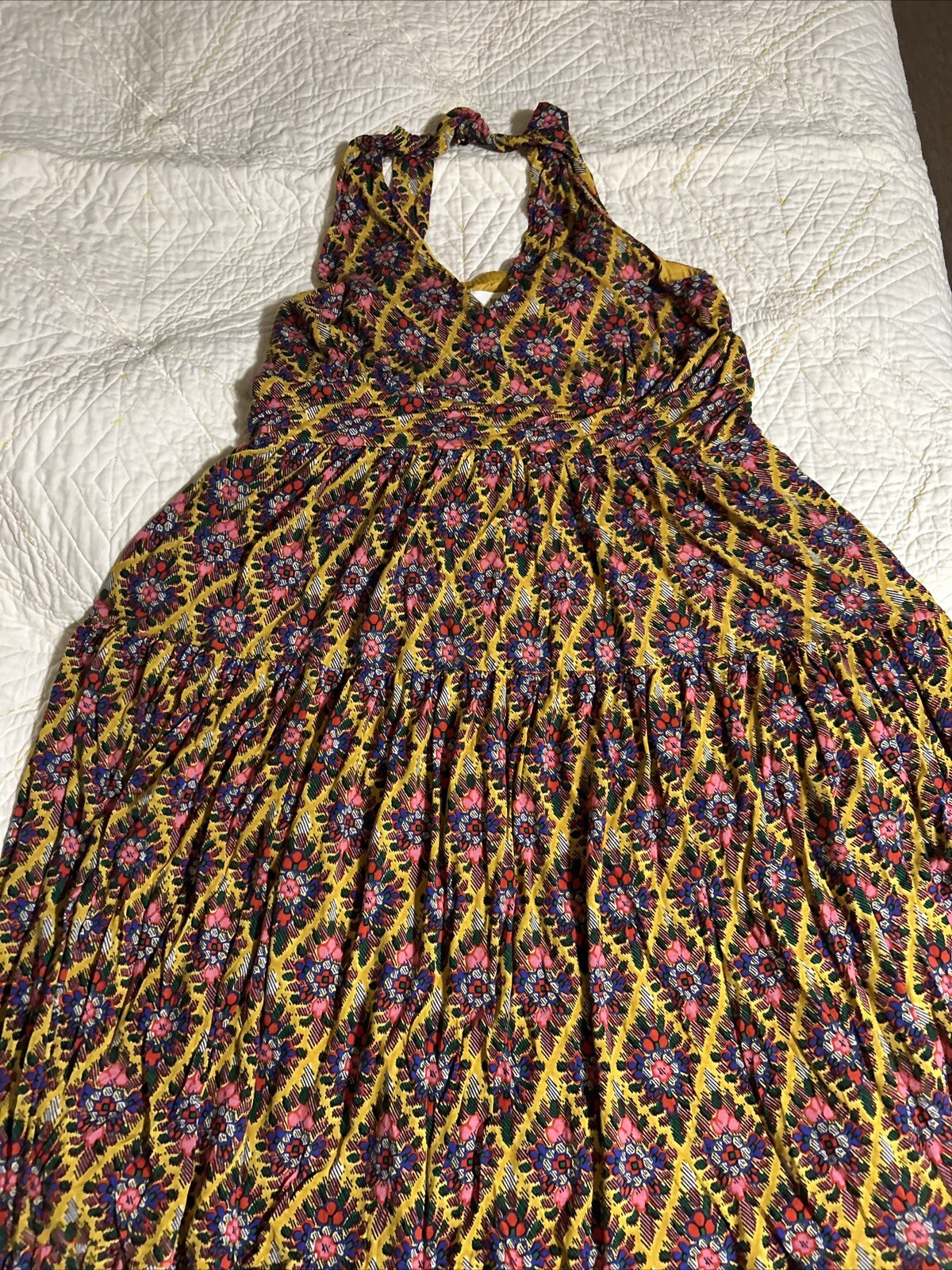 Maeve Anthropologie Summer Floral Long Dress. Beautiful. Exquisite EUC
