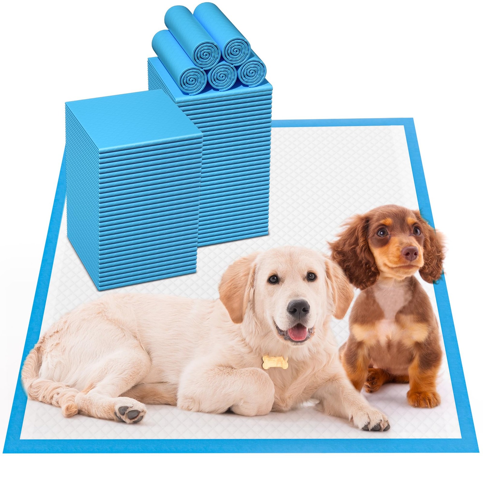 Upgrade Leak-Proof Pet Training and Puppy Pads, Jumbo Pee Pads for Dogs with …