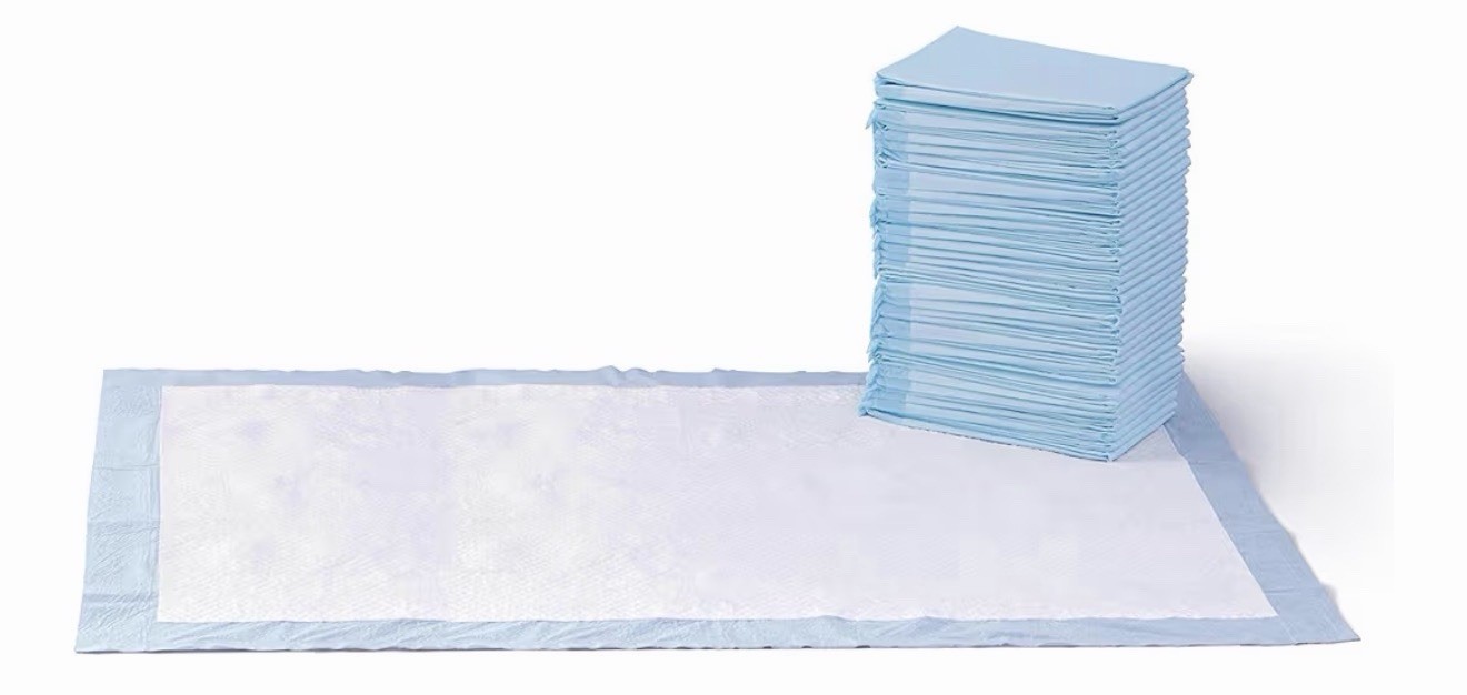 AmazonBasics TRP40XLC 5-Layer Dog and Puppy Pads – Size XL, Pack of 40