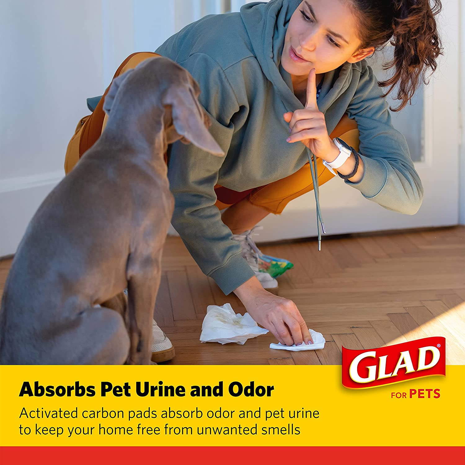 for Pets Black Charcoal Puppy Pads – Super Absorbent Disposable Dog Pee Pads, Po