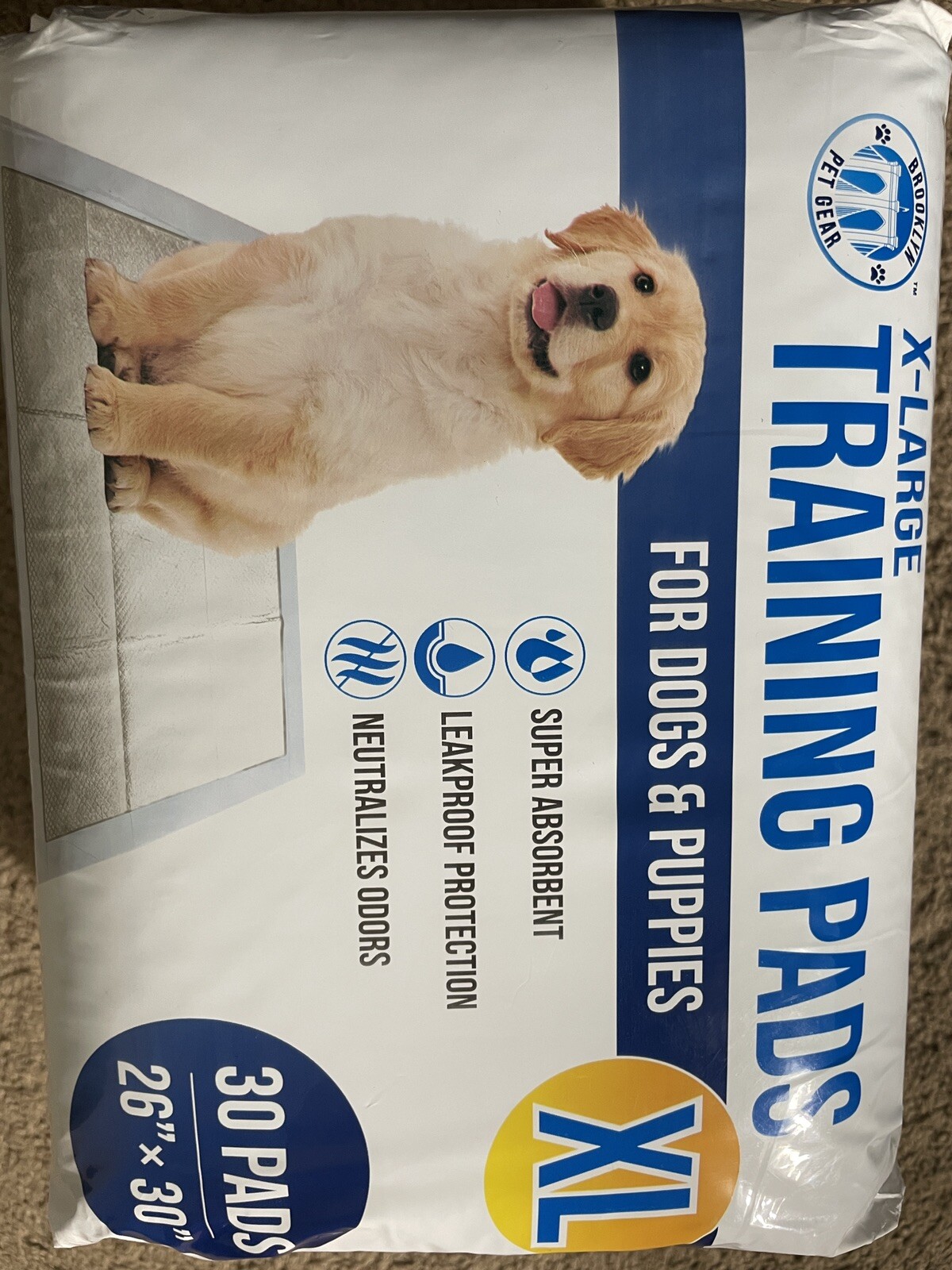 x-large training pads 26″x30″