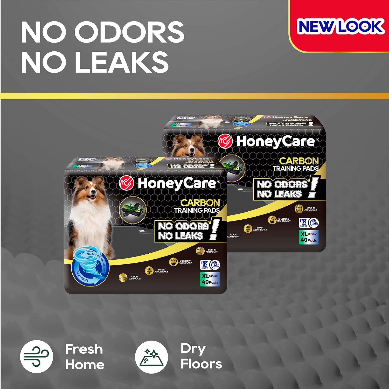 All-Absorb Puppy Training Pads Dog Potty Pads Absorb Eliminating Urine Odor, Jum
