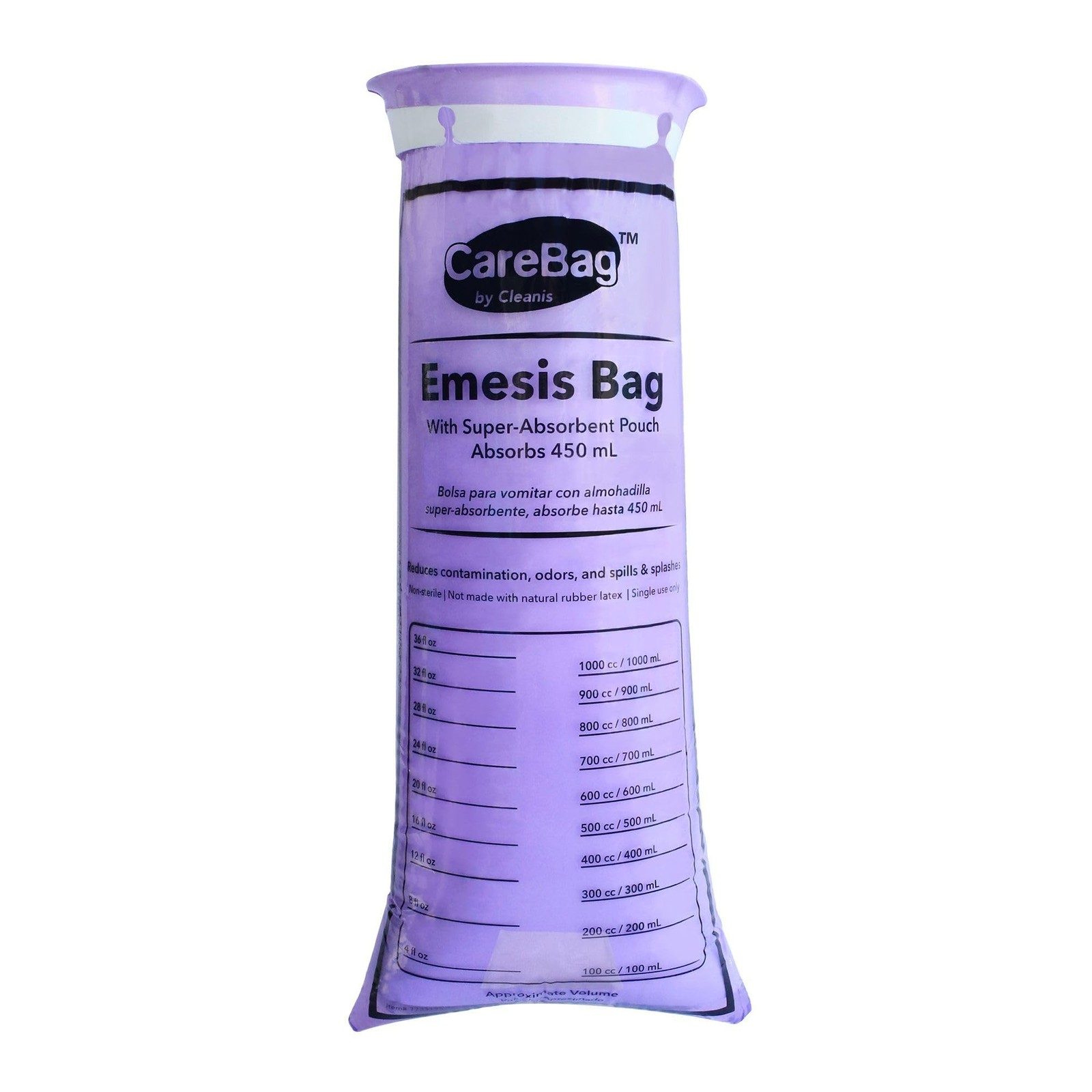 The Original Carebag Disposable Emesis CareBag with Super Absorbent Pouch- Ab…