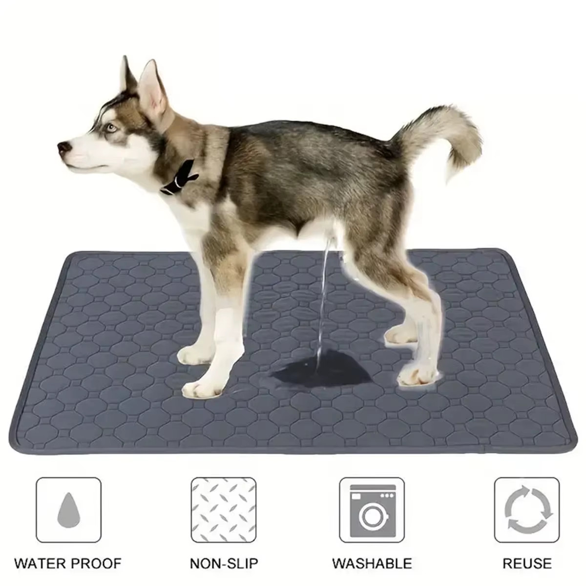 Dog Pee Pad Reusable Washable Dog Urine Mat Car Seat Floor Sofa Waterproof Absor