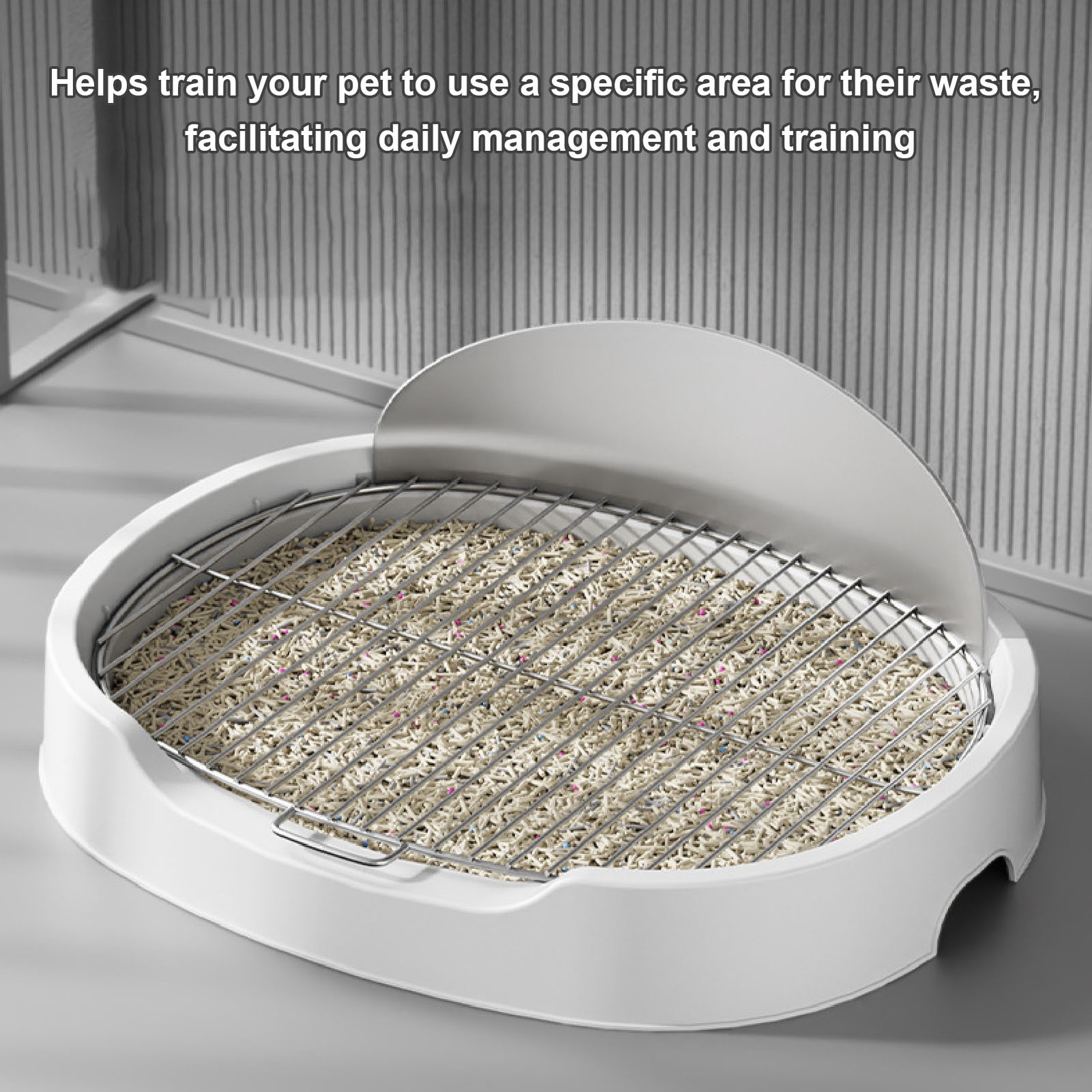 Dog Training Toilet With Wall Potty Training Pee Pad Holder Portable