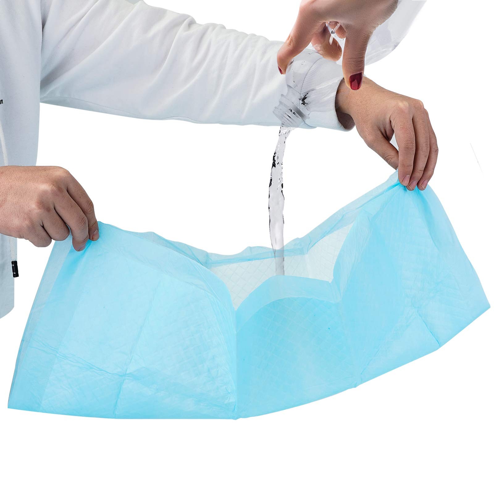 Dog and Puppy Training Pads, 13”×18” Disposable Dog Pee Pads, 100/Counts Ultr…