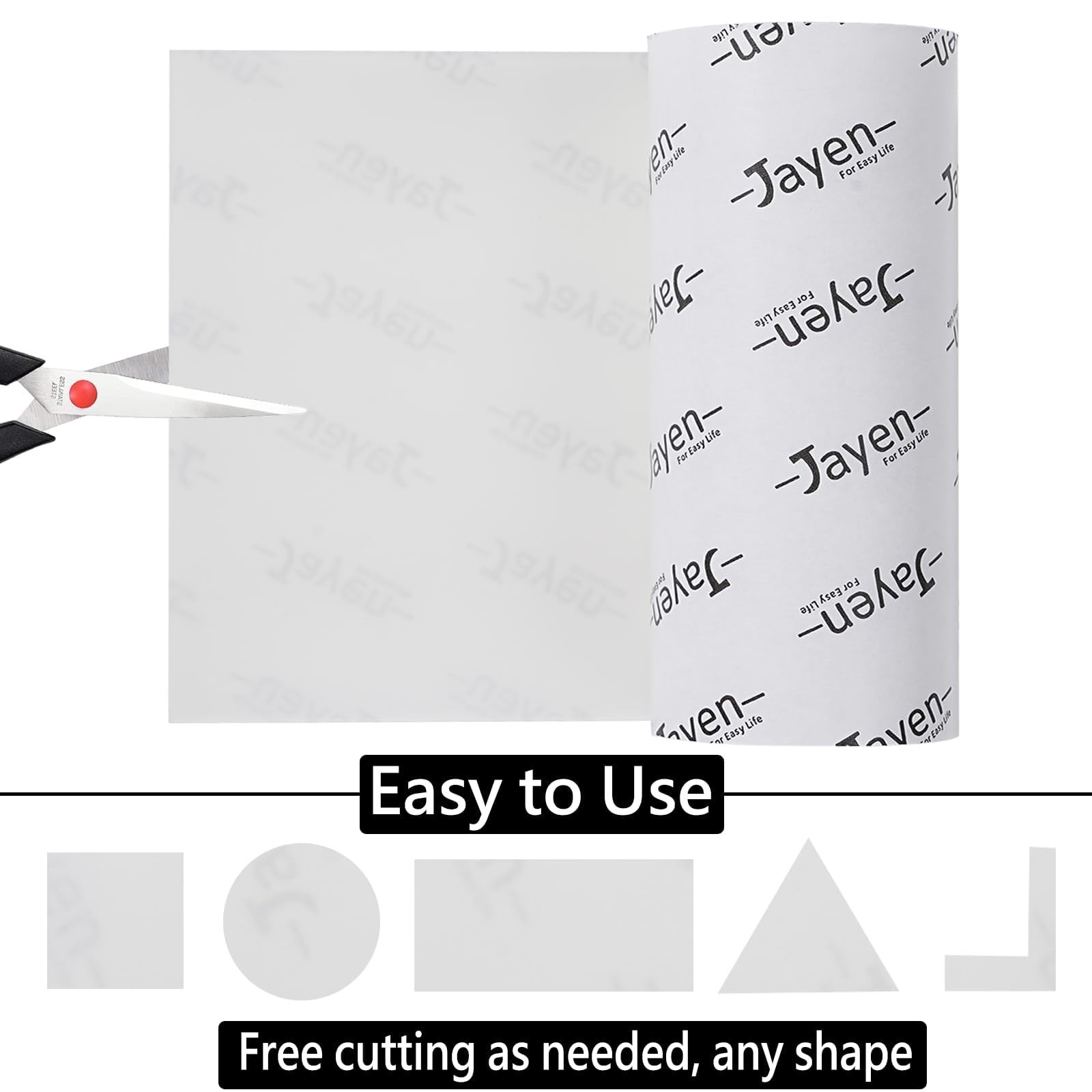Non Slip Self Adhesive Silicone Cuttable Furniture Pads – 5×40 inch Versatile…