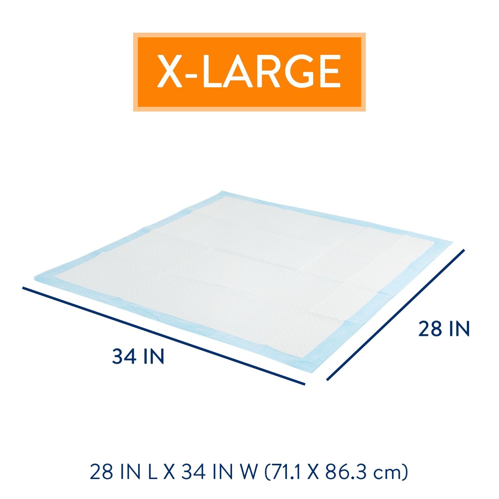 Top Paw X-Large Premium Dog and Puppy Pee Pads, Potty Training, 28″ x 34″