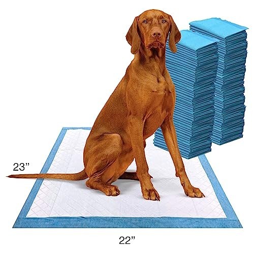 Dog Training Pads 22×23 Leak Proof 6 Layer Odor Control Unscented Housebreaking