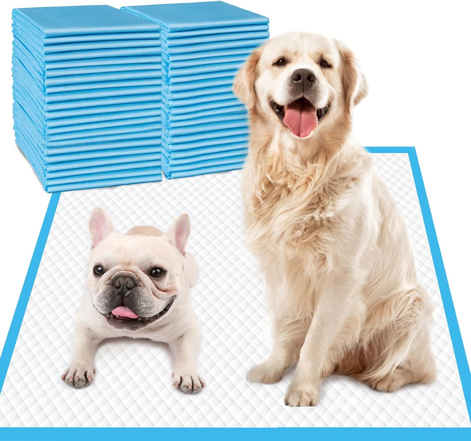 Extra Large Dog Pads 30″x26″ 40 Count Thicker Pet Training & Puppy Pads