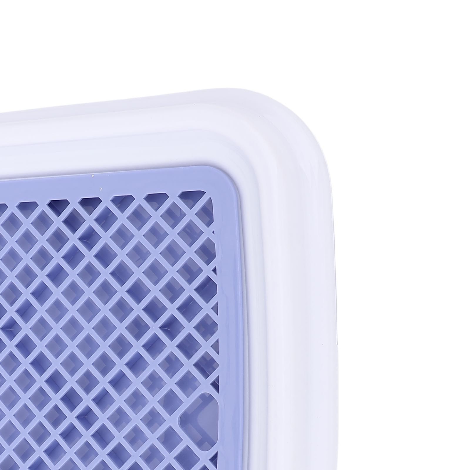 Dog Toilet High Fence Odor Proof Easy To Clean Plastic Pee Pad Holder Pet Potty