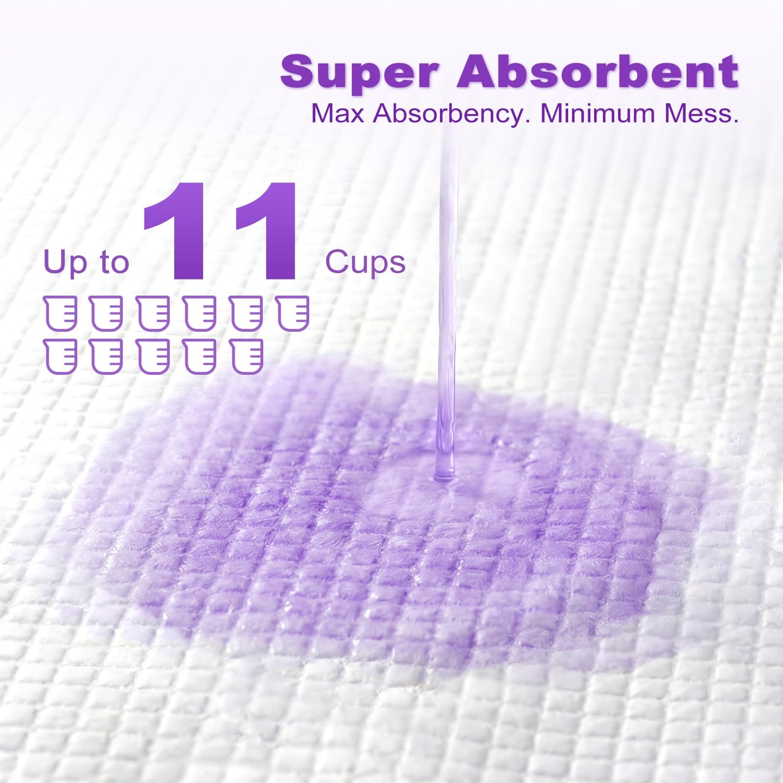 Dog Pee Pads Wee Wee Pads Lavender Odor Control XXL 36x36in 30Ct