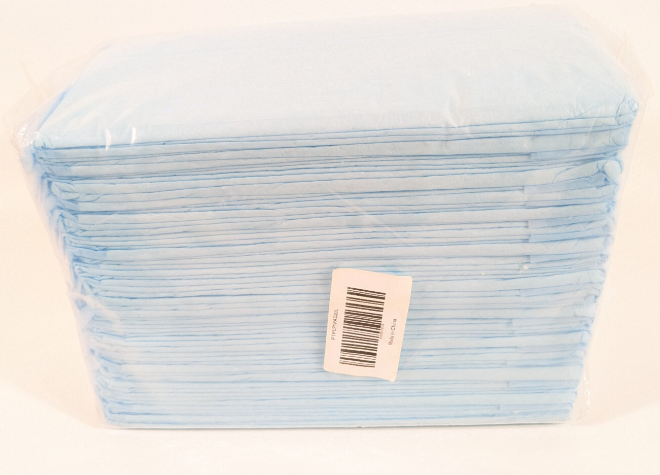 New! 20 PCS Puppy Pads Absorbent Pet Training Pads Dog Blue L Size ScratchMe