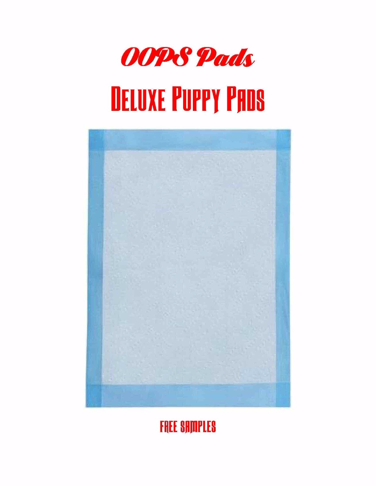 600 17×24″ Extra Absorbent Puppy Training Piddle Pads use up to 3x’s FREE SAMPLE