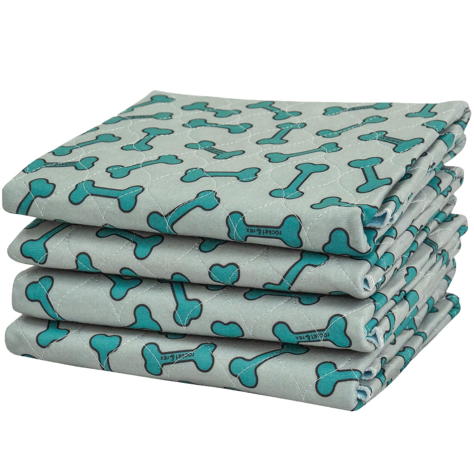 rocket rex Premium Washable Pee Pads for Dogs, Waterproof Reusable Puppy Pa…