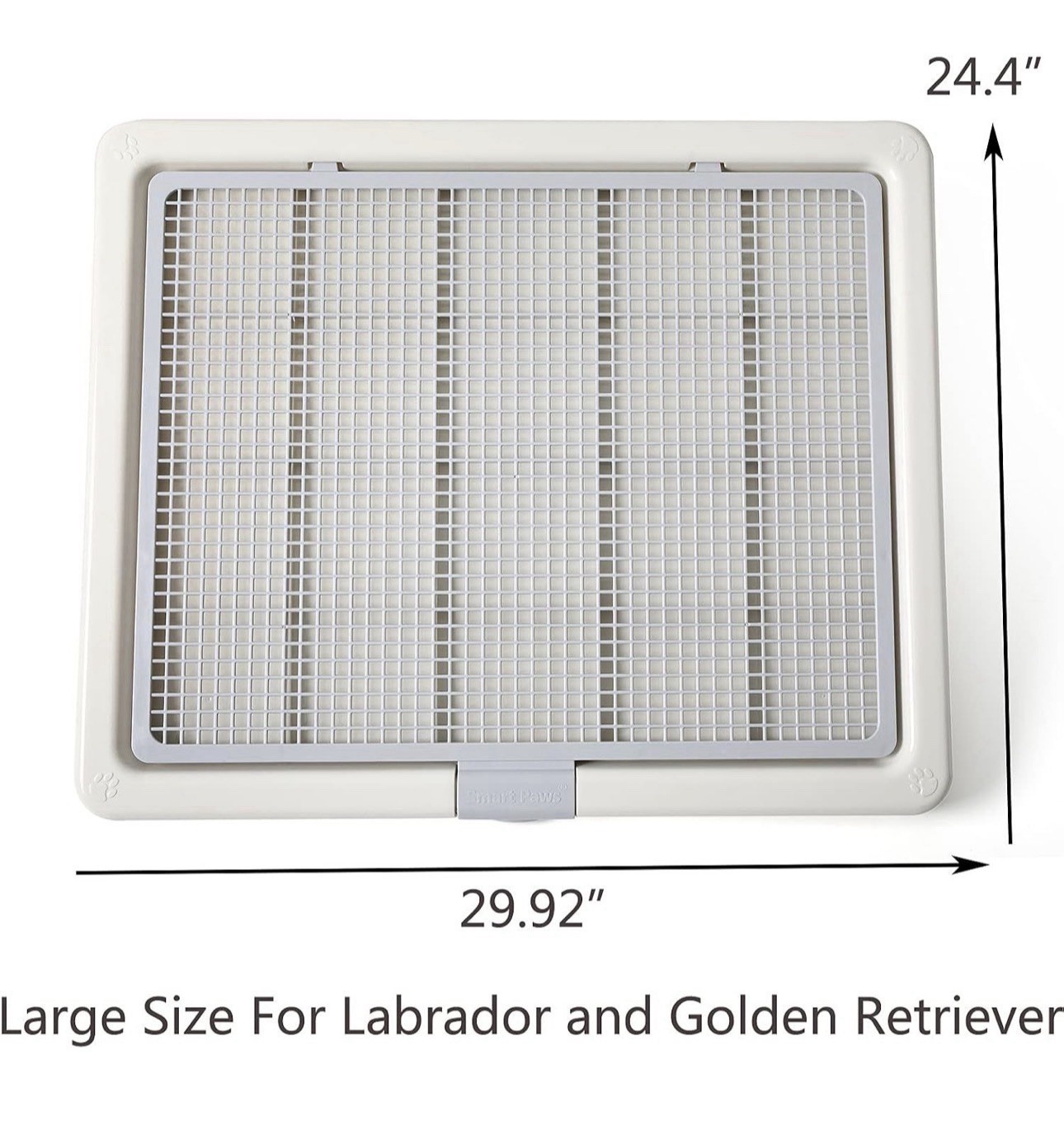 Smart Paws Dog Training Tray Dog Toilet w/ Tray Mesh Grid 29.92″ x 24.4″