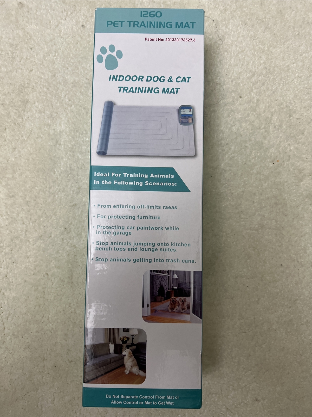 Scat Pet Shock Mat Indoor Upgraded Safe Shock Training Pads for Dogs and Cats…