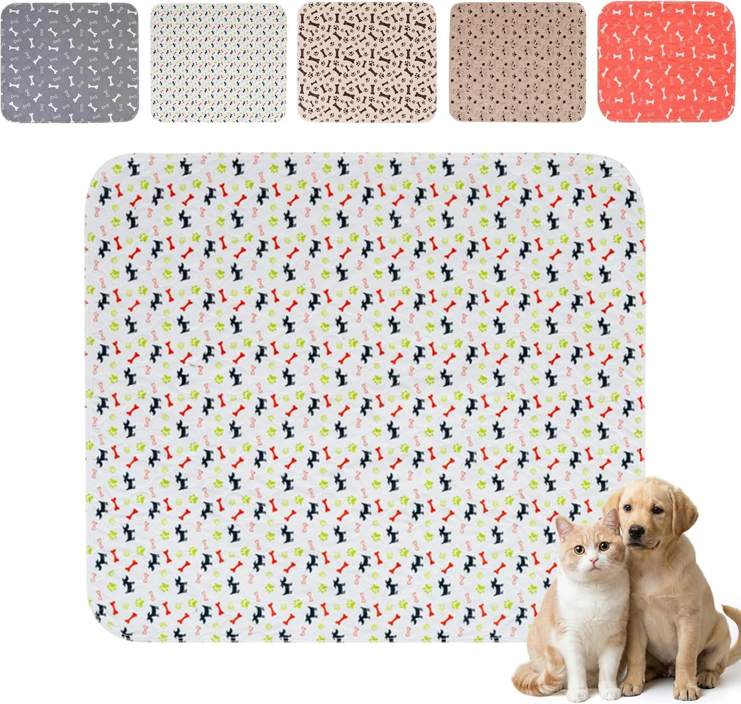 Puppy Pee Pads with Pheromones,Forever Pad,Washable Pee Pads for Dogs,Reusable