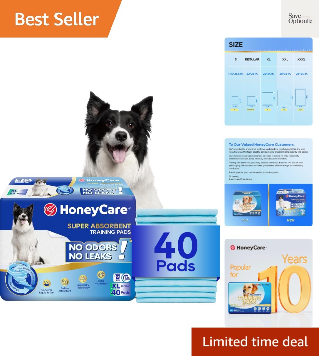 All-Absorb, X-Large 28″ x 34″, 40 Count, Dog and Puppy Training Pads, Ultra A…