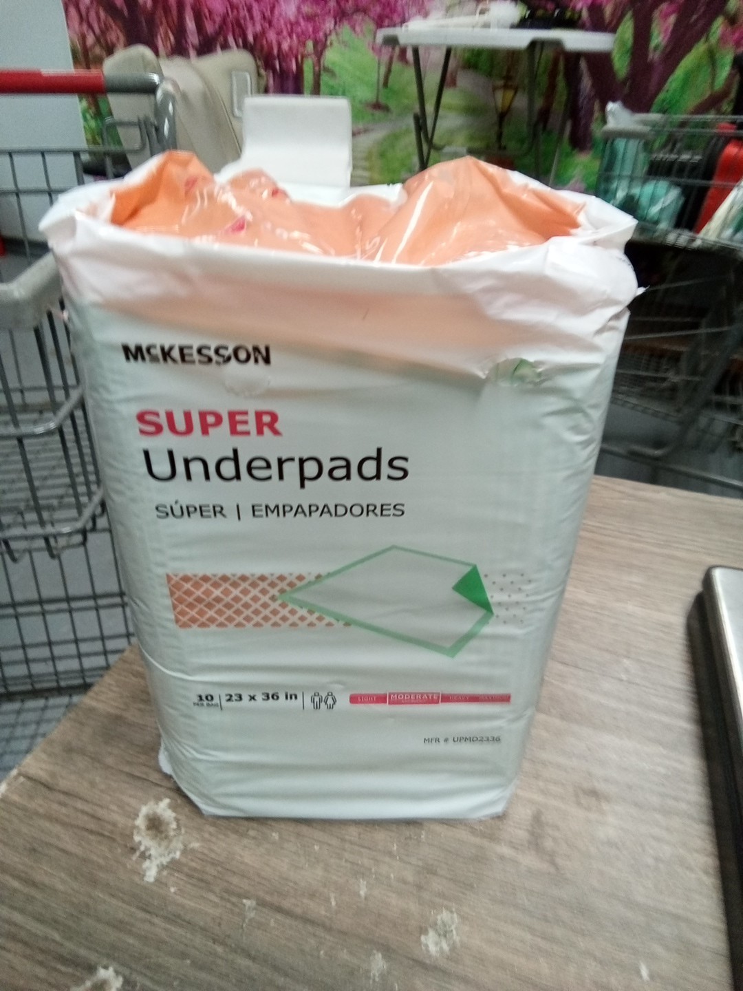 8 Pack McKesson Moderate Absorb Disposable Underpads 23″x36″ 156