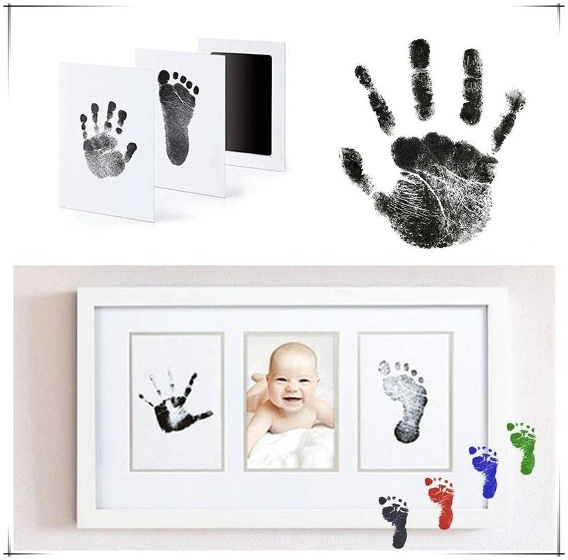 Pet Dog Footprint Handprint Pad Non-Toxic Printing Pad Pet Baby Paw Print Pad