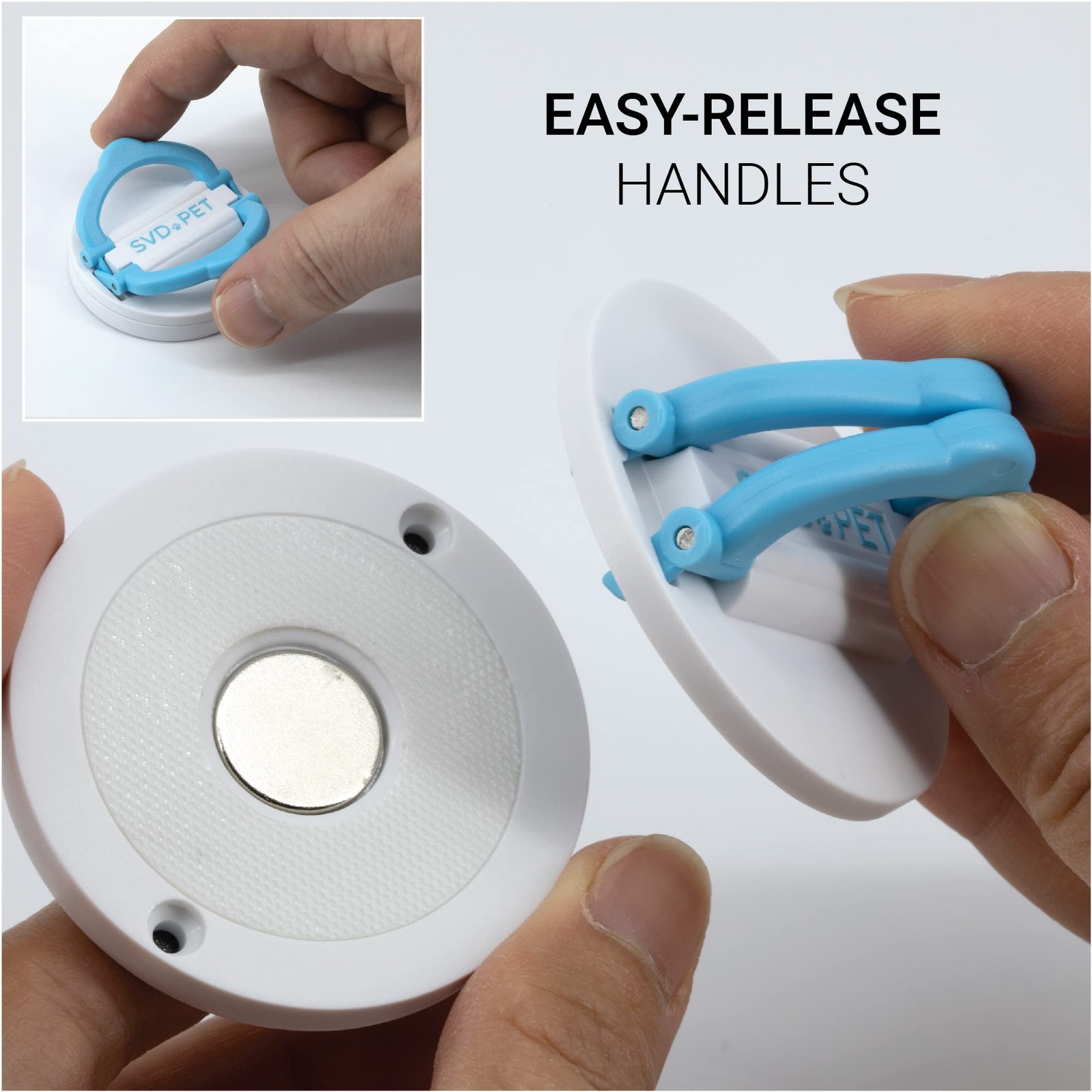SVD.PET (4-Pack Pee Pad Magnetic Holder, Dog Potty Training 4-Pack