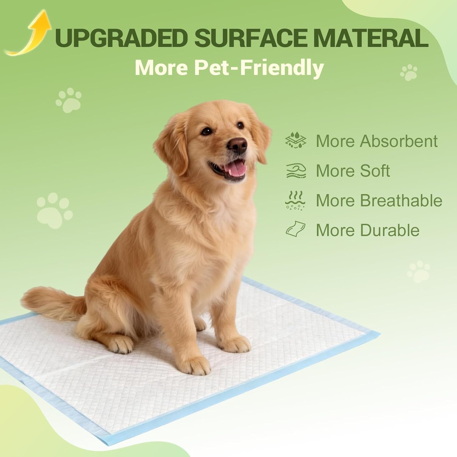 Ultra-Absorbent Puppy Training Pads, 100-Count