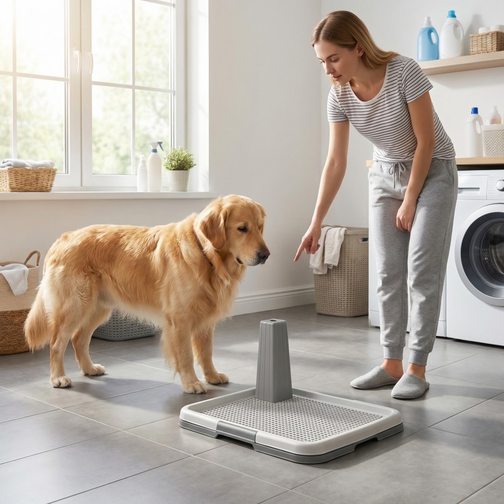 Pet Urine Post Dog Training Toilet Balcony Potty Area Pee Column