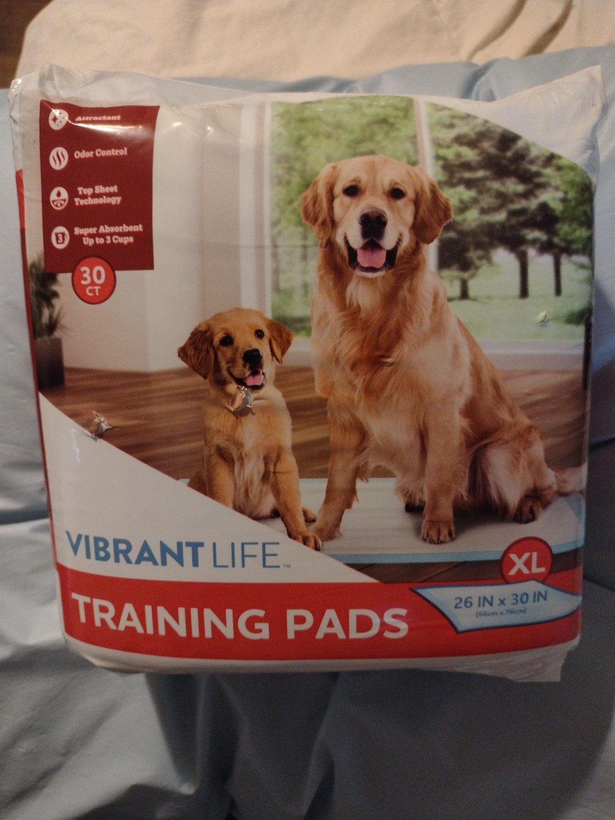 Vibrant Life Dog Training Pads 26×30 Xl 30 CT