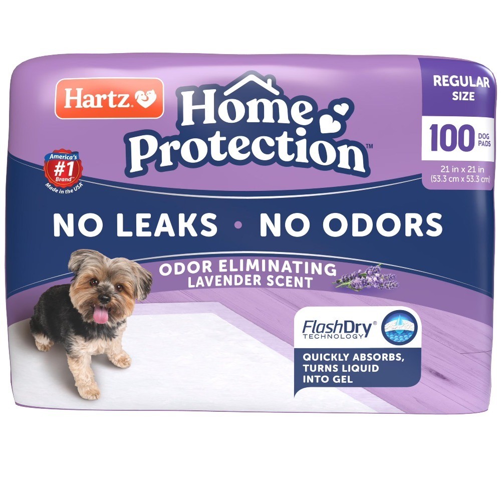 Lavender Scented Dog Pads Regular Size 21×21 Inch 100 Count Absorbent House