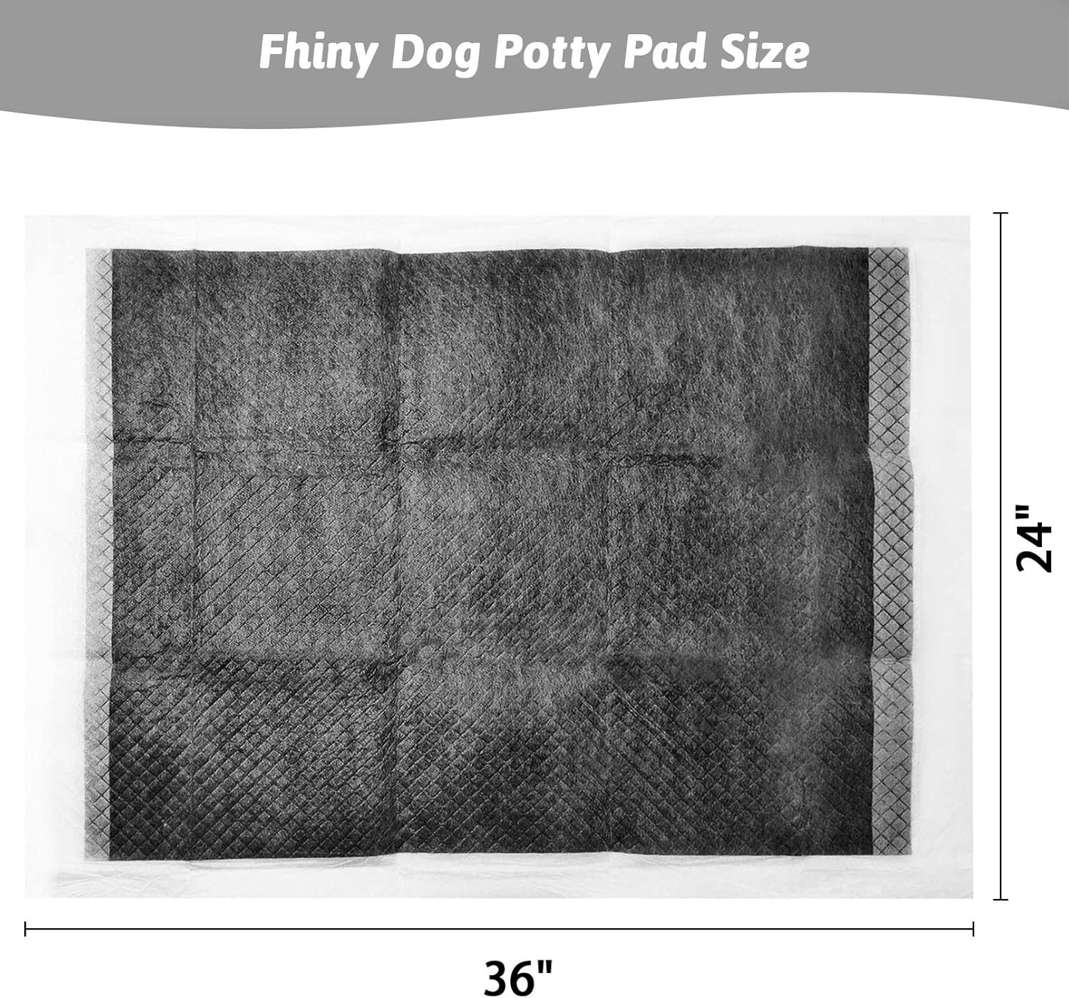 Pee Pads for Dogs, 24″ X 36″ 20 PCS Extra Large Disposable Puppy Pads Leak-Proof