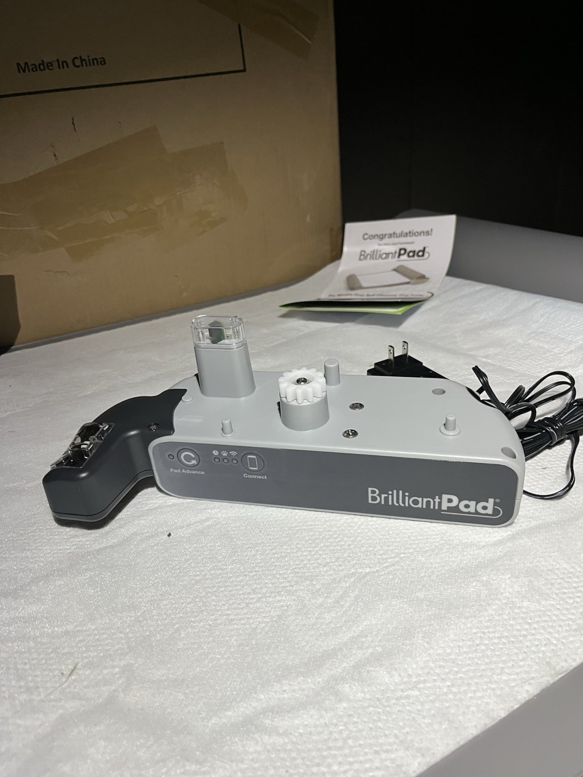 BrilliantPad Smart DPA200 Automatic Self-Cleaning Indoor Dog Potty with WiFi